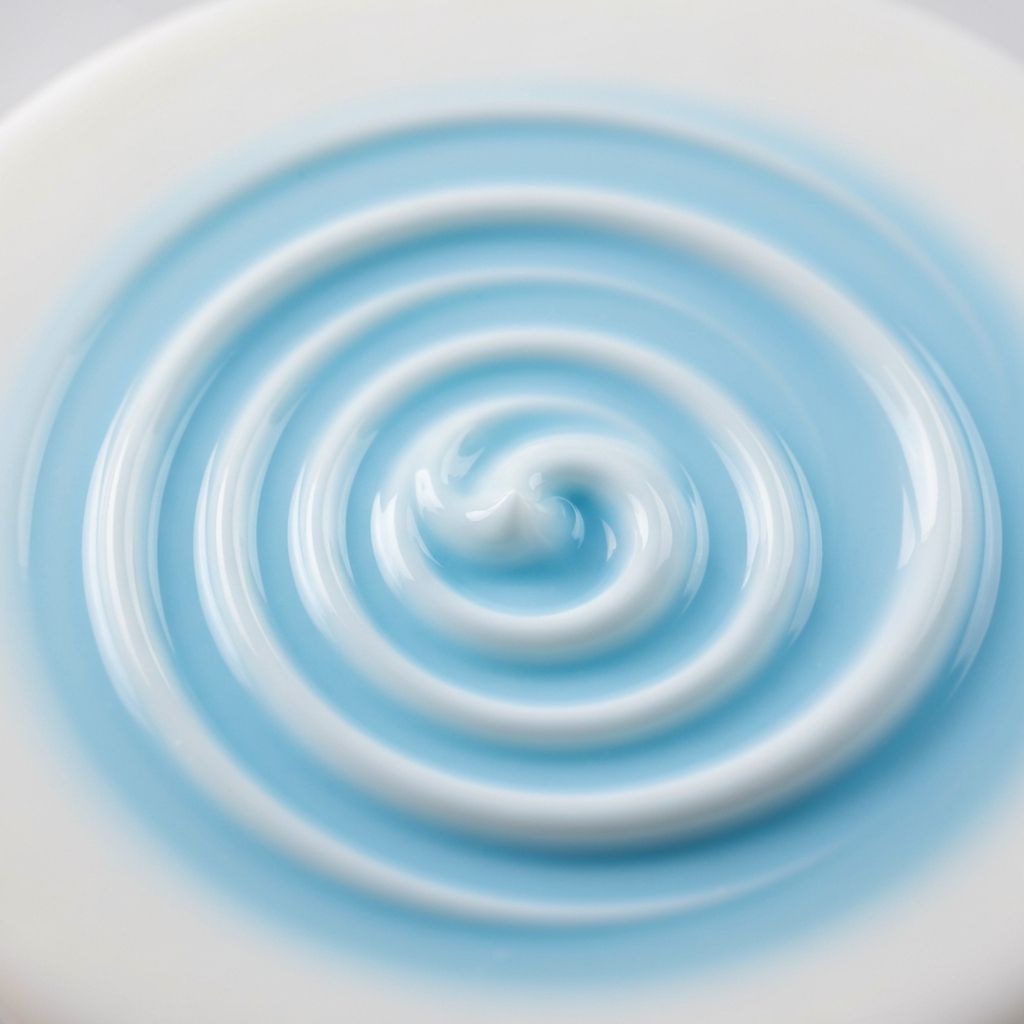 Textura de crema cosmética